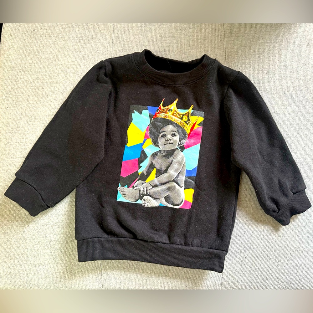the notorious B.I.G. crewneck sweatshirt 3T